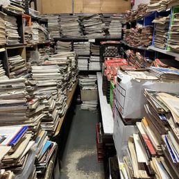 On my hands and knees in this section looking for a magazine issue from the 60s On my hands and knees in this section looking for a magazine issue from the 60s