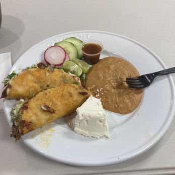 Quesos y Chilorio Sinaloa - #16 - 1 quesabirria taco 1 queso-chilorio taco pork beans and queso fresco - Mexican Near Me - Phoenix, Arizona