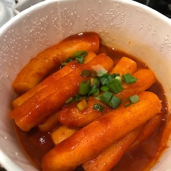 Won Kitchen - Tteokbokki - spicy rice cakes. SO FRESH (you can tell by the soft chewiness) and perfect seasoning - Korean Near Me - Chamblee, Georgia Won Kitchen - Tteokbokki - spicy rice cakes. SO FRESH (you can tell by the soft chewiness) and perfect seasoning - Korean Near Me - Chamblee, Georgia