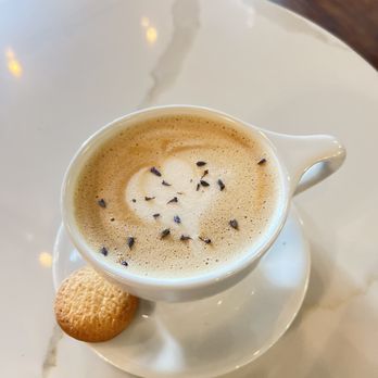 Republik Coffee - Lavender and oat - Coffee & Tea Near Me - Pasadena, California Republik Coffee - Lavender and oat - Coffee & Tea Near Me - Pasadena, California