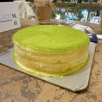 Lady M Cake Boutique - Matcha - Desserts Near Me - Bellevue, Washington
