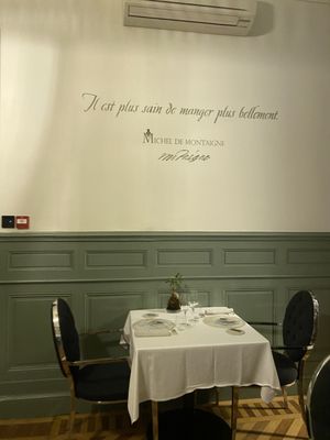 Restaurant La Table de Montaigne by null