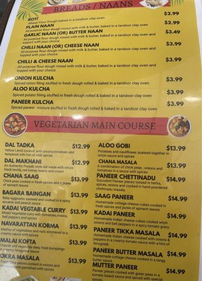 Menu photo 2 Persis Biryani Indian Grill Omaha, NE Menu photo 2 Persis Biryani Indian Grill Omaha, NE
