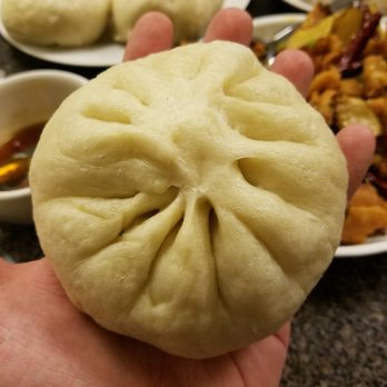 Home Taste - These buns are LARGE !!! One order comes with four lol - Chinese Near Me - Buffalo, New York