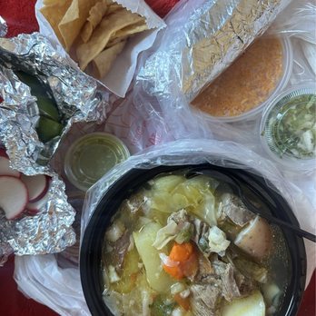 La Carreta Taqueria - Caldo De Res - Mexican Near Me - San Leandro, California