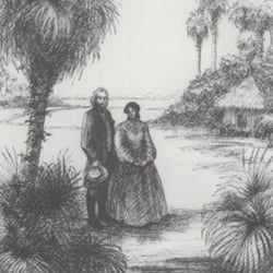Douglas Dummett Grove - Dummett and his wife Leandra