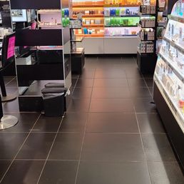 Inside the store