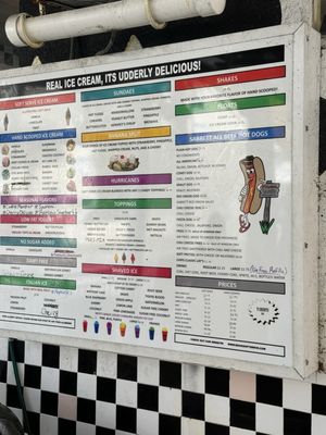 Menu photo 7 Moo's Soft Serve Indialantic, FL