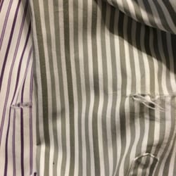 Magic Touch Cleaners & Tailors - Two shirts. Same spots?!?  STAY AWAY IF YOU VALUE YOUR CLOTHES !!!
