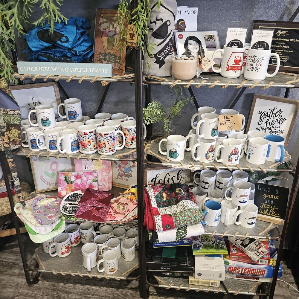 Spencer's Place - Fun cups and kitchen supplies for sale - Coffee & Tea Near Me - Surprise, Arizona Spencer's Place - Fun cups and kitchen supplies for sale - Coffee & Tea Near Me - Surprise, Arizona