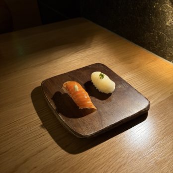 Uchi Scottsdale - Salmon belly, scallop nigiri - Japanese Near Me - Scottsdale, Arizona