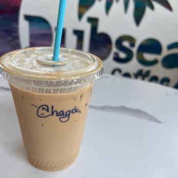 Dubsea Coffee - Yummy! Iced Mushroom Latte - Coffee & Tea Near Me - Seattle, Washington