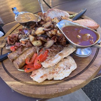 Bodensee Restaurant - Sampler Platter - German Near Me - Helen, Georgia