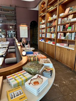 Lucian Books and Wine by null