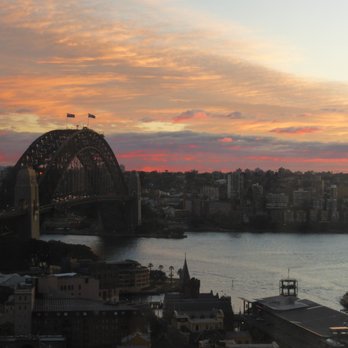 Four Seasons Hotel Sydney - View of the beautiful sunrise - Hotels Near Me - Sydney, NSW Four Seasons Hotel Sydney - View of the beautiful sunrise - Hotels Near Me - Sydney, NSW