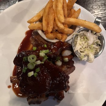 The Landing - PEACH MOONSHINE BBQ RIBS - Burgers Near Me - Hillsborough, New Jersey The Landing - PEACH MOONSHINE BBQ RIBS - Burgers Near Me - Hillsborough, New Jersey