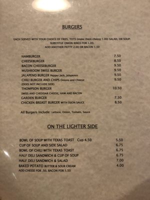 Menu photo 2 Southside Speakeasy Salem, OR