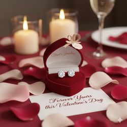 Blust's Jewelers - Diamond studs for Valentines Day