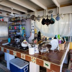 Sol Casita - Shared kitchen area.