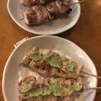 Torikyu - Chicken thigh with negi and chicken with straight up wasabi - Japanese Near Me - Honolulu, Hawaii