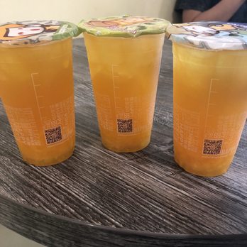 Happy Lemon - Mango Boba Green Tea! - Bubble Tea Near Me - San Jose, California Happy Lemon - Mango Boba Green Tea! - Bubble Tea Near Me - San Jose, California