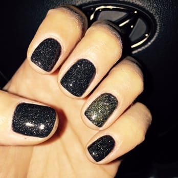 Classy Lashes & Nails Spa  - SNS black & gold. - Nail Salons Near Me - Carrollton, Texas
