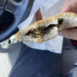 Spinach's bread