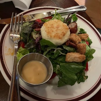 Mike's American - Warm Goat Cheese & Spiced Pecan Salad - American Near Me - Springfield, Virginia Mike's American - Warm Goat Cheese & Spiced Pecan Salad - American Near Me - Springfield, Virginia