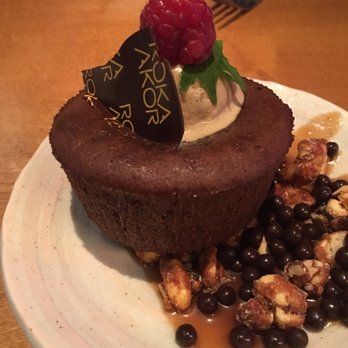Roka Akor - Chicago - Chocolate Lava cake is Amazing - Sushi Bars Near Me - Chicago, Illinois Roka Akor - Chicago - Chocolate Lava cake is Amazing - Sushi Bars Near Me - Chicago, Illinois