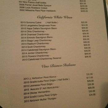 Acqua e Farina - Sparkling and white wines - Italian Near Me - Hayward, California