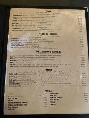 Menu photo 5 Cowboy's Corner Cafe Watsonville, CA Menu photo 5 Cowboy's Corner Cafe Watsonville, CA