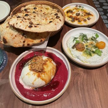 Mara - Mezze trio - Mediterranean Near Me - Honolulu, Hawaii