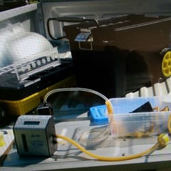 Condol's Environmental Services - Low volume pumps being calibrated for occupational exposure of lead based paint hazards during construction