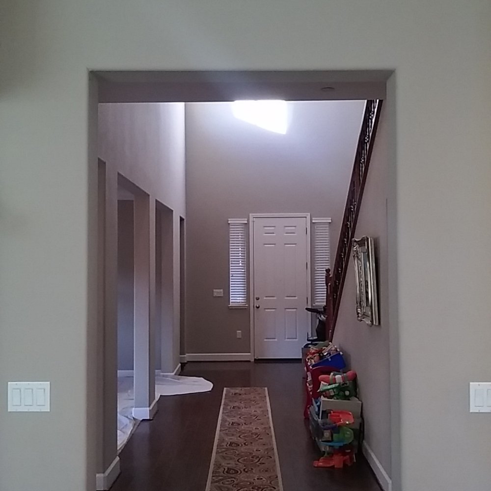 EHR - Before-hallway - Flooring Near Me