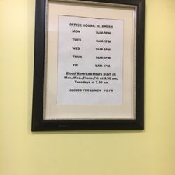 Erdem Denise MD - Office hours for Dr. Erdem.