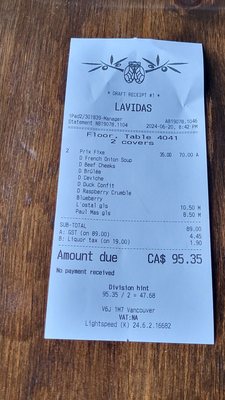 Lavidas Restaurant by null