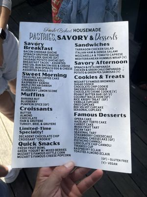 Menu photo 8 Mozart's Coffee Roasters Austin, TX