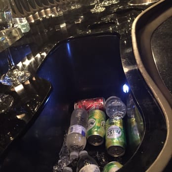 All Starz Limousine - This is how they stocked our party with drinks. A few leftover sodas & waters . Ice was melted. No pride in their company - Limos Near Me - Anaheim, California