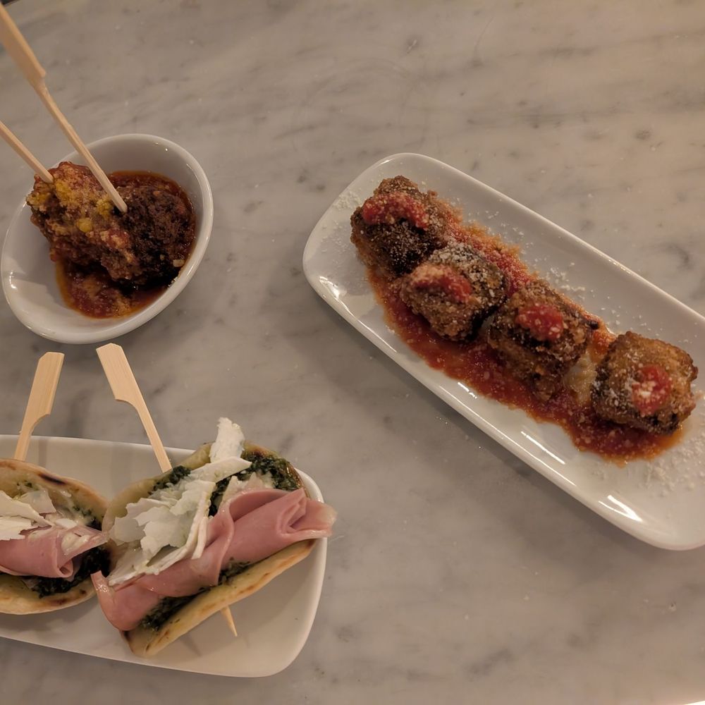 SRV Boston - Eggplant, meatballs and appetizer - Italian Near Me - Boston, Massachusetts SRV Boston - Eggplant, meatballs and appetizer - Italian Near Me - Boston, Massachusetts