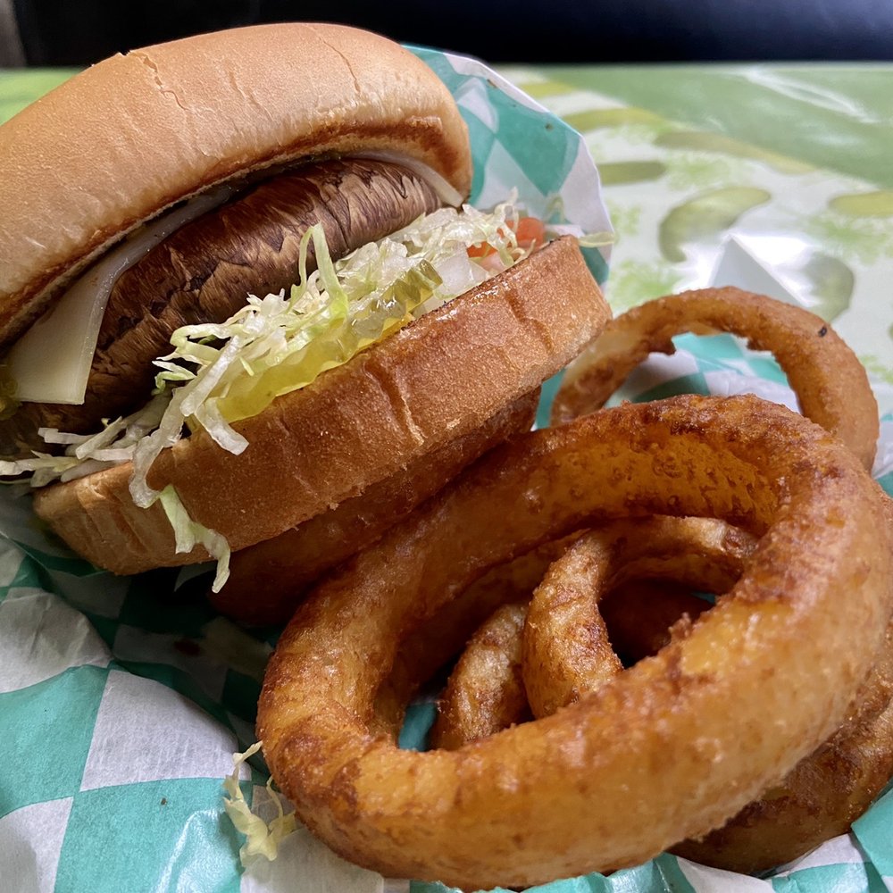 Vegetarian Portobello Mushroom Sandwich
