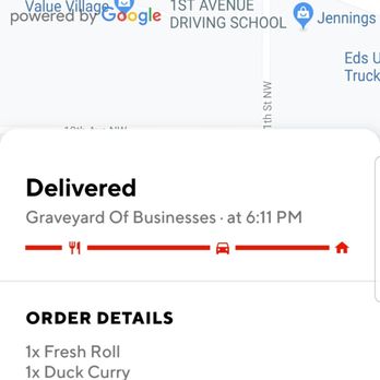 Appethaizing - Proof that I did in fact order from Appethaizing. Photos  note, shot from both Yelp and Doordash. The Menu item is listed on Doordash. - Thai Near Me - Puyallaup, Washington