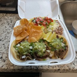 Don taco taco plate $10 Don taco taco plate $10