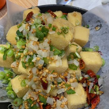 Local Cafe - A7. Salt & Pepper Fried Tofu - Chinese Near Me - Fremont, California