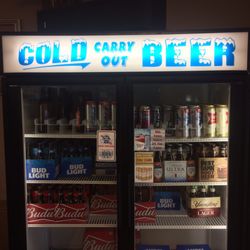 Gino's Pizza & Spaghetti House - They have beer to go here!!!! Now that's a idea!