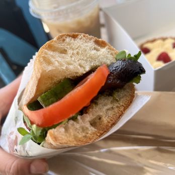 Le French Rooster - Portobello mushroom sandwich - Sandwiches Near Me - Burbank, California