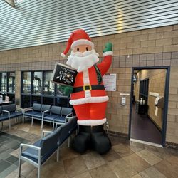 Veterans Memorial Leisure Services Center - Santa has arrived!