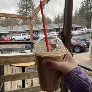 The Village Grind - Lavender vanilla iced latte - Wine Bars Near Me - Wrightwood, California The Village Grind - Lavender vanilla iced latte - Wine Bars Near Me - Wrightwood, California