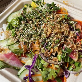 Poke Fuzion - salad and rice poke bowl - Poke Near Me - Mesa, Arizona