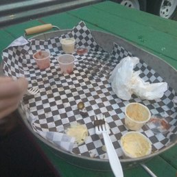 We didnt have the self control for a picture of our meal before we destroyed it We didnt have the self control for a picture of our meal before we destroyed it