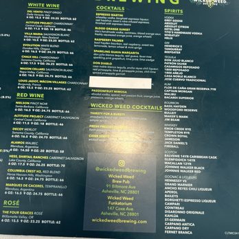 Wicked Weed Brewing - Pubs Near Me - Charlotte, North Carolina